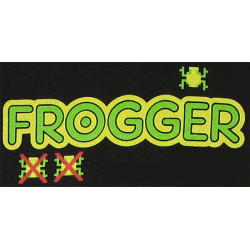 Frogger Arcade Gaming 80's...