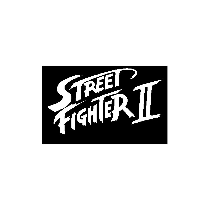 Streetfighter 2 Logo Arcade Gaming 80's Gifts Ruler Mousemat Clock Coaster Keyrings Magnet