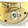 Hampden watch model 1 1886 18s Key Full Hunter Coin Silver Pocket Watch working