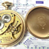 American Waltham Watch co Bond St Gold Filled Fully Working Order Antique Vintage Pocket Watch 1914 WW1 7 Jewels