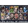 Streetfighter 2 Life is full of choices Gifts Ruler Mousemat Clock Coaster Keyrings Magnet