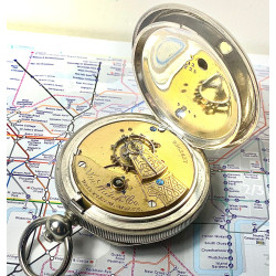 American waltham watch co pocket watch 7 jewels 1899 key wound and set spares repair