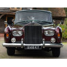 LHD Rolls Royce Phantom V Masons Black/Royal Garnet (LHD) Paragon 1:18 scale