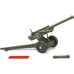 Canon Howitzer 105MM Green Camo 1:48 Solido SOL 4800701
